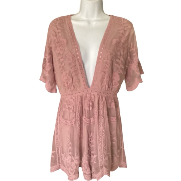 Mauve romper M - Picture 2 of 3